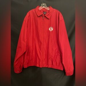 Antigua Men's Crimson Windbreaker